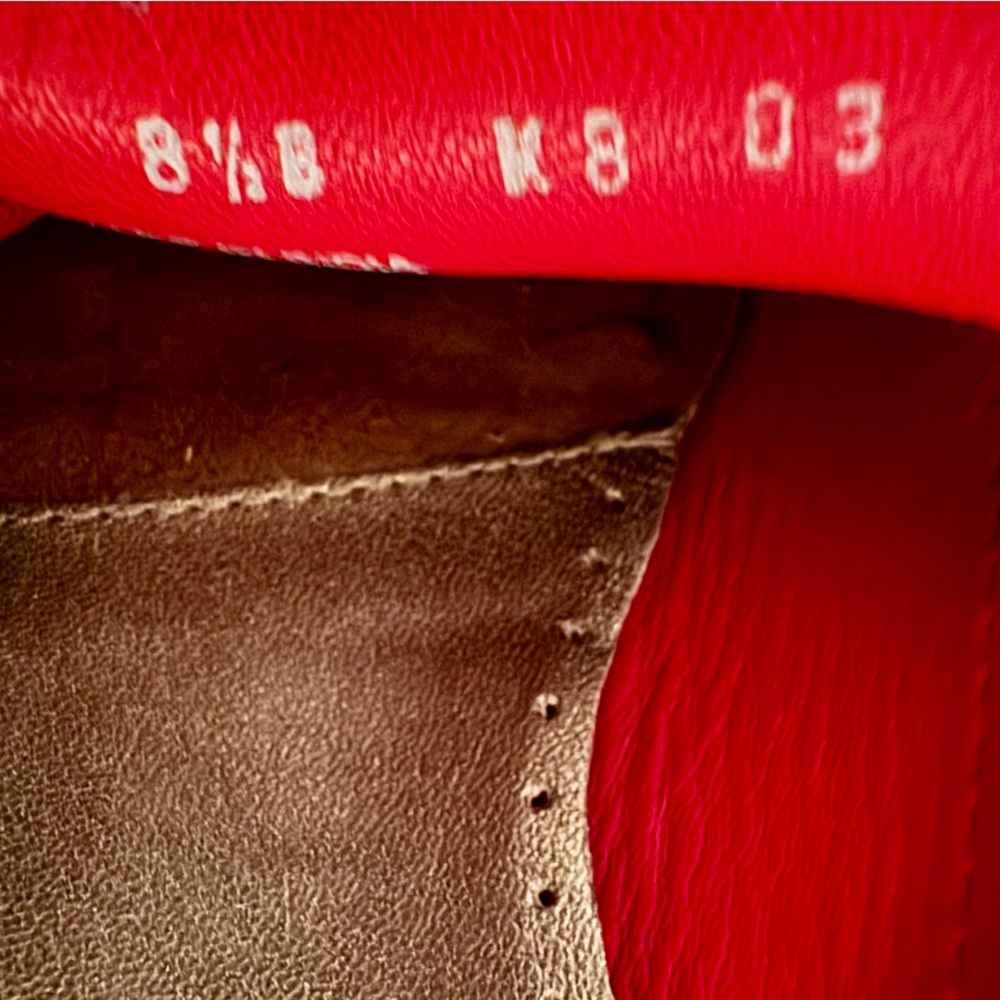 Cole Haan Women Vibrant Red Slip-On Loafers - 8.5 - Picture 8 of 10
